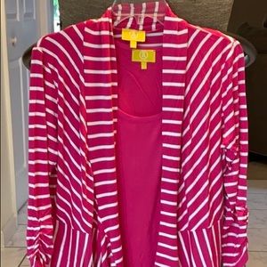 Two piece tank top and cardigan - Large